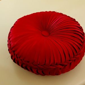 Decorative Red Couch Pillow